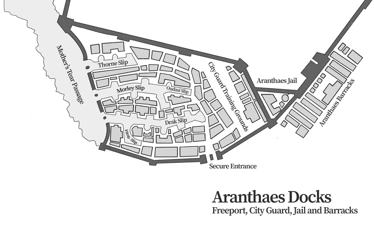 aranthaes docks map